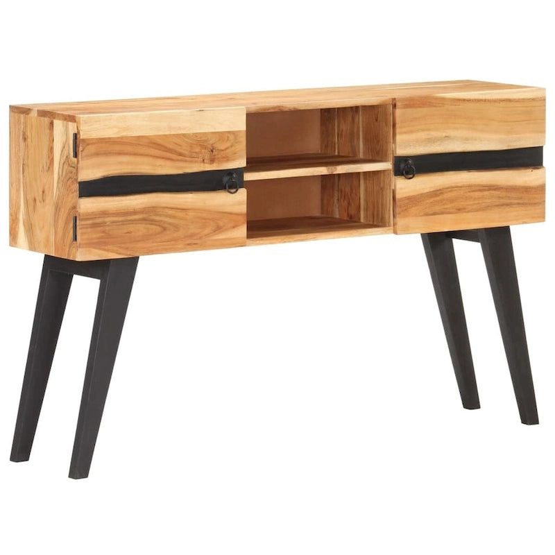 Sideboard 47.2 x 11.8 x 29.5 Zoll aus massivem Akazienholz