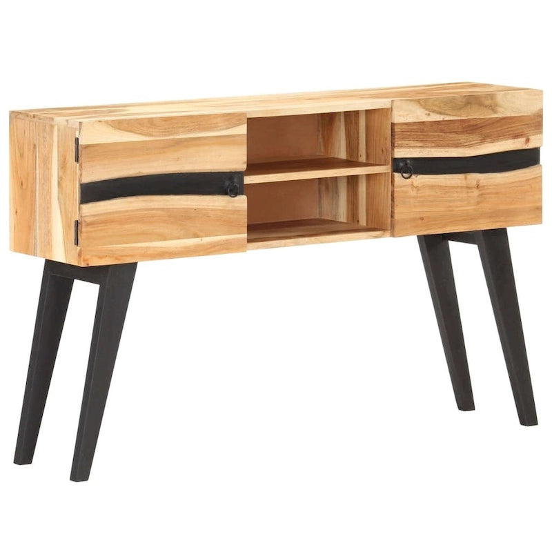 Sideboard 47.2 x 11.8 x 29.5 Zoll aus massivem Akazienholz