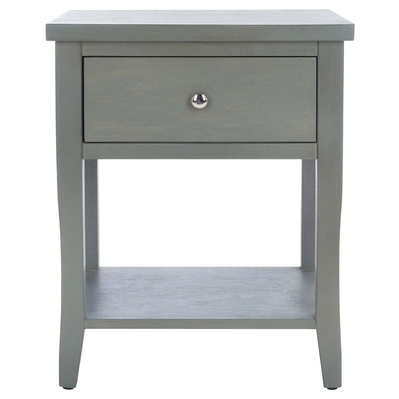 Nightstand with Storage Drawer (Fully Assembled) - 18.1 x 15 x 22.2 inches