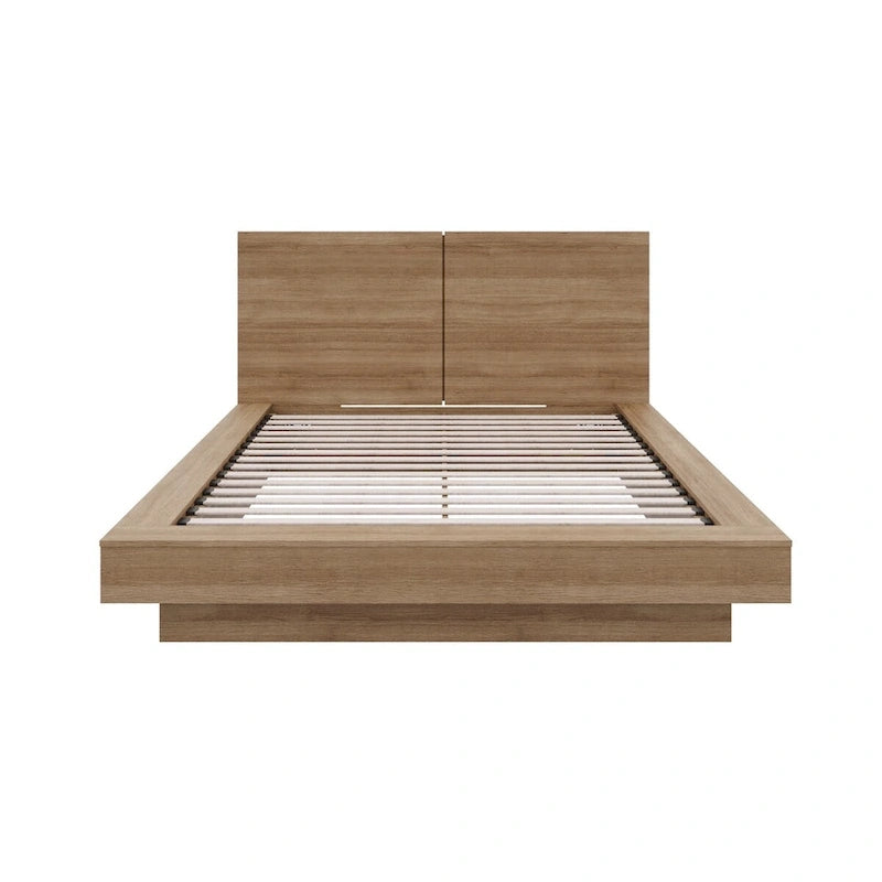 Plattformbett mit Kopfteil