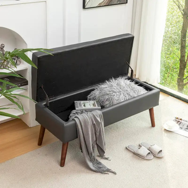 Aufbewahrungsbank für das Schlafzimmer, Bettende, Fußende, Eingangsbereich und als Aufbewahrungshocker