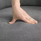 LUE BONA 2er-Set drehbarer Stoff-Akzentsessel aus Mischgewebe, moderner Fasssessel für das Wohnzimmer – 32.7 W x 32.7 D x 26.8 H