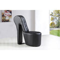 Best Master Furniture High Heel Shoe Upholstered Lounge Chair