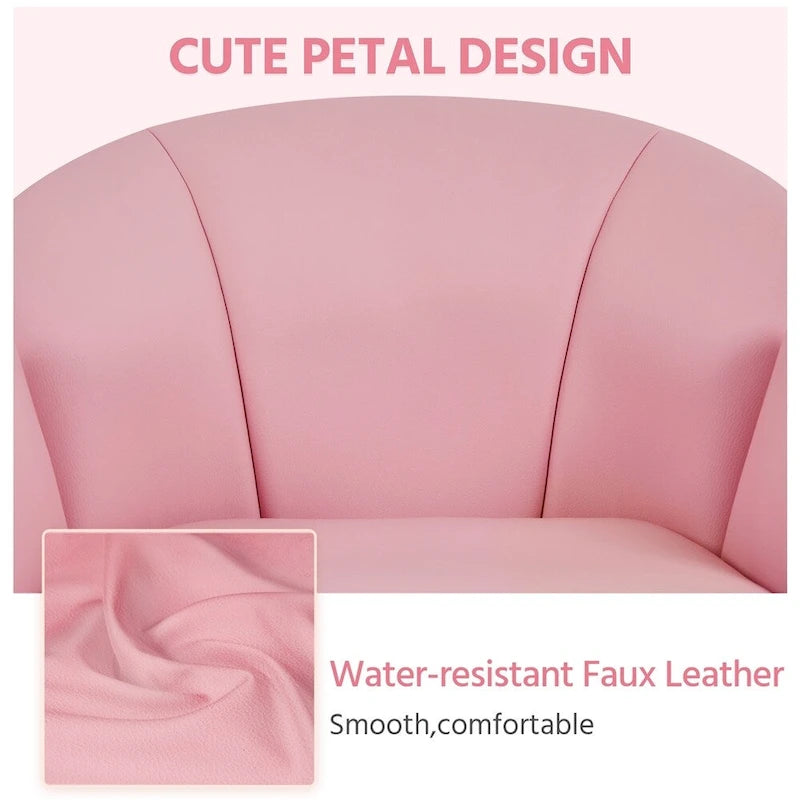 Modern Swivel Rolling Desk Chair Makeup Vanity Chair for Home Office
