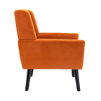 Soft Velvet Ergonomics Accent Chair for Living Room