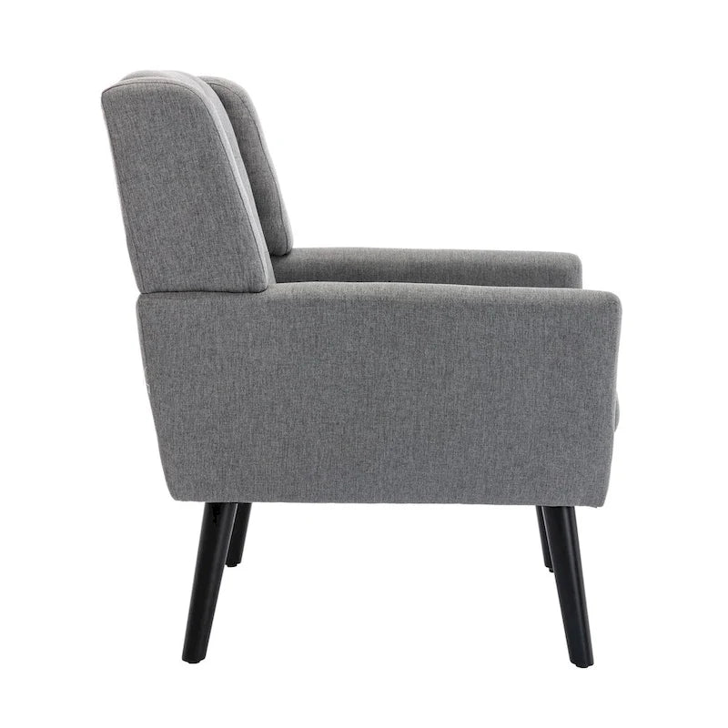 Soft Velvet Ergonomics Accent Chair for Living Room