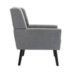 Soft Velvet Ergonomics Accent Chair for Living Room