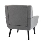 Soft Velvet Ergonomics Accent Chair for Living Room