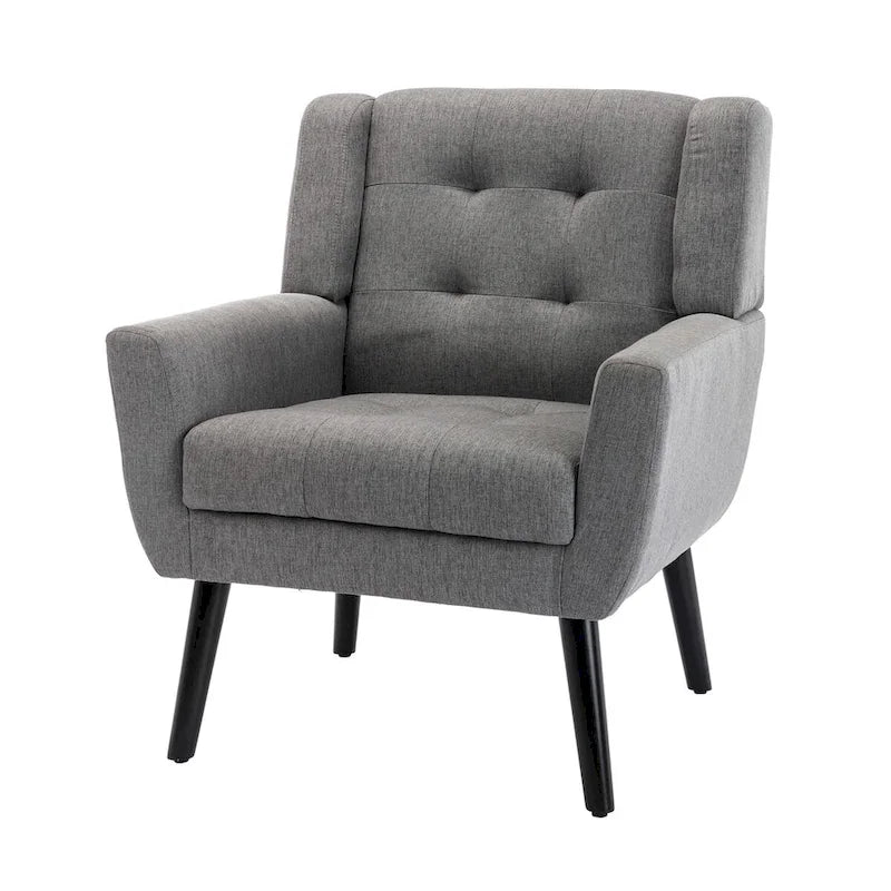 Soft Velvet Ergonomics Accent Chair for Living Room