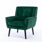 Soft Velvet Ergonomics Accent Chair for Living Room