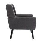 Soft Velvet Ergonomics Accent Chair for Living Room