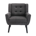 Soft Velvet Ergonomics Accent Chair for Living Room