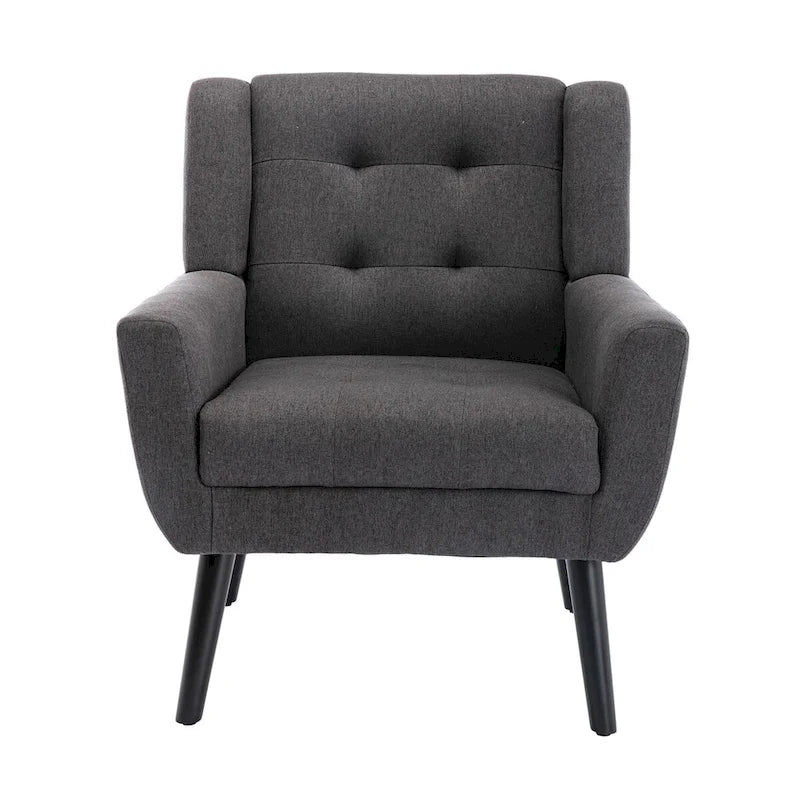 Soft Velvet Ergonomics Accent Chair for Living Room