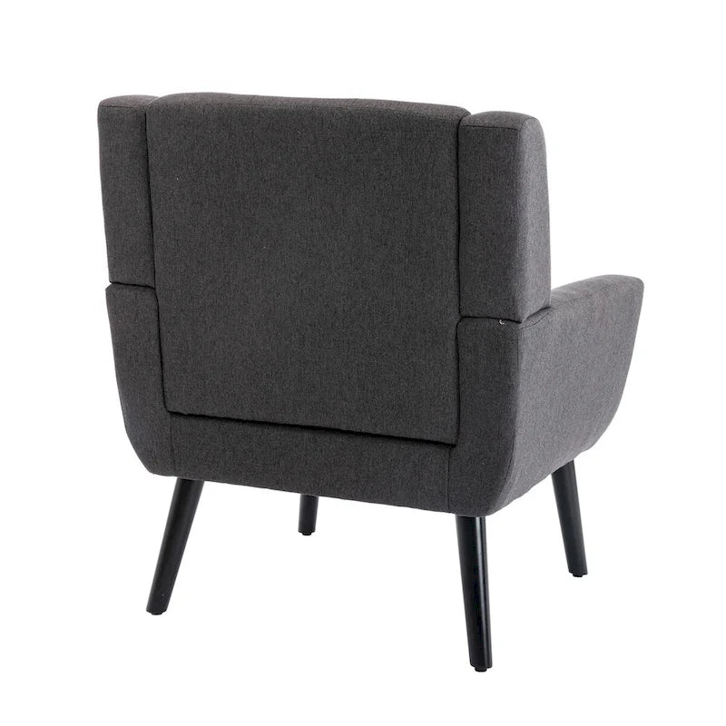 Soft Velvet Ergonomics Accent Chair for Living Room