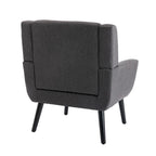 Soft Velvet Ergonomics Accent Chair for Living Room