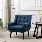 Soft Velvet Ergonomics Accent Chair for Living Room