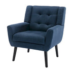 Soft Velvet Ergonomics Accent Chair for Living Room