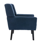 Soft Velvet Ergonomics Accent Chair for Living Room