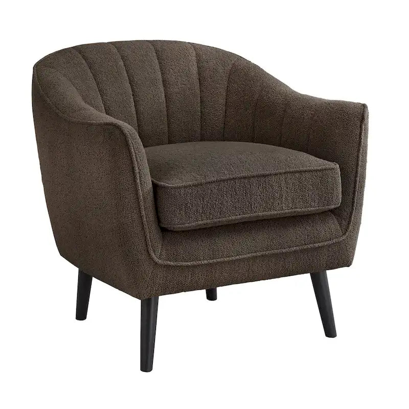 iNSPIRE Q Classic Neath Orta Yüzyıl Kanal Kapitoneli Vurgulu Koltuk, Çıkarılabilir Minder Kılıfı