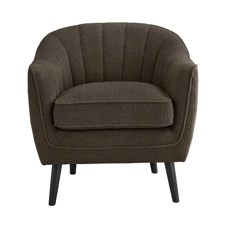 iNSPIRE Q Classic Neath Orta Yüzyıl Kanal Kapitoneli Vurgulu Koltuk, Çıkarılabilir Minder Kılıfı