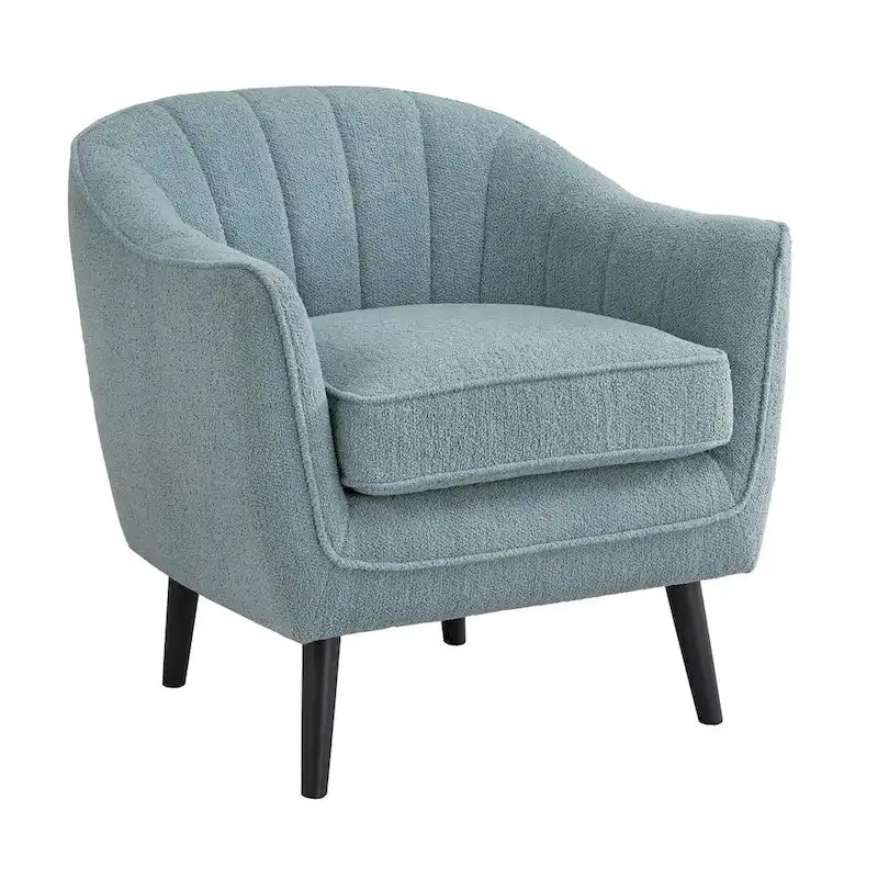 iNSPIRE Q Classic Neath Orta Yüzyıl Kanal Kapitoneli Vurgulu Koltuk, Çıkarılabilir Minder Kılıfı