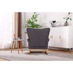 Rocking Chair, Upholstered Accent Chair for Nursery,Living Room, Small Contemporary Rocker, Kids Cushioned Arm Chair