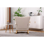 Rocking Chair, Upholstered Accent Chair for Nursery,Living Room, Small Contemporary Rocker, Kids Cushioned Arm Chair