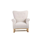 Rocking Chair, Upholstered Accent Chair for Nursery,Living Room, Small Contemporary Rocker, Kids Cushioned Arm Chair