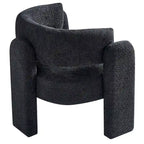 Fauteuil met bouclébekleding