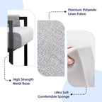 Subrtex Upholstered Accent Chair with Metal Frame Armchair