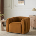 Monroe Indoor Modern Swivel Club Chair by Christopher Knight Home