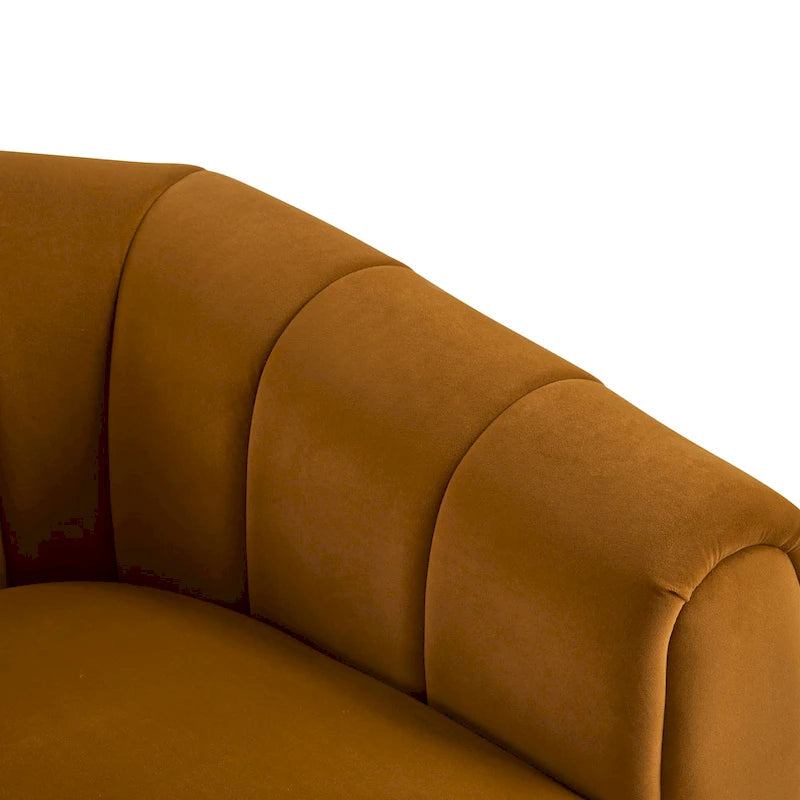 Monroe Indoor Modern Swivel Club Chair by Christopher Knight Home