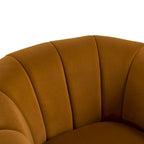 Monroe Indoor Modern Swivel Club Chair by Christopher Knight Home