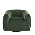 Monroe Indoor Modern Swivel Club Chair by Christopher Knight Home