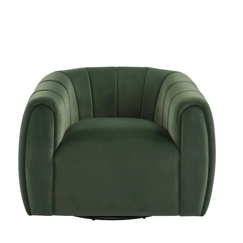 Monroe Indoor Modern Swivel Club Chair by Christopher Knight Home