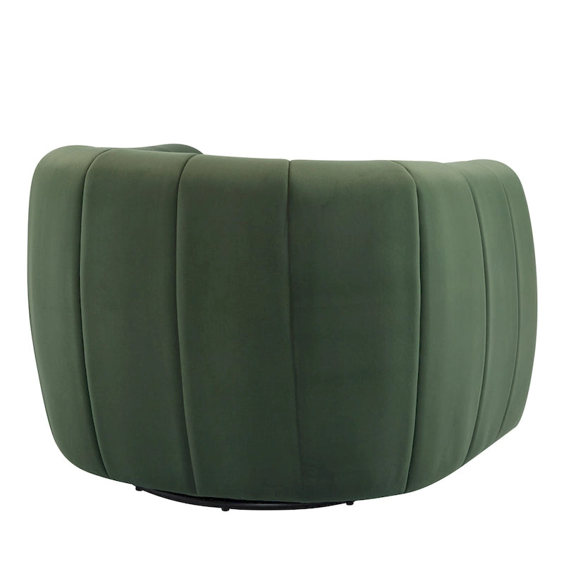 Monroe Indoor Modern Swivel Club Chair by Christopher Knight Home