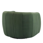 Monroe Indoor Modern Swivel Club Chair by Christopher Knight Home