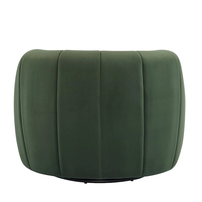 Monroe Indoor Modern Swivel Club Chair by Christopher Knight Home