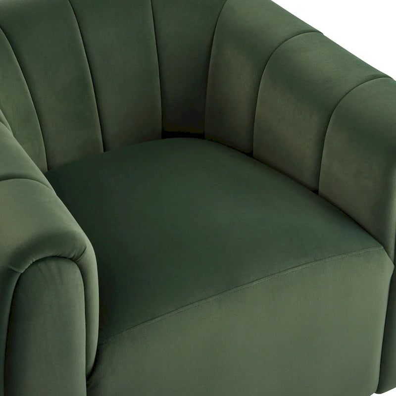 Monroe Indoor Modern Swivel Club Chair by Christopher Knight Home
