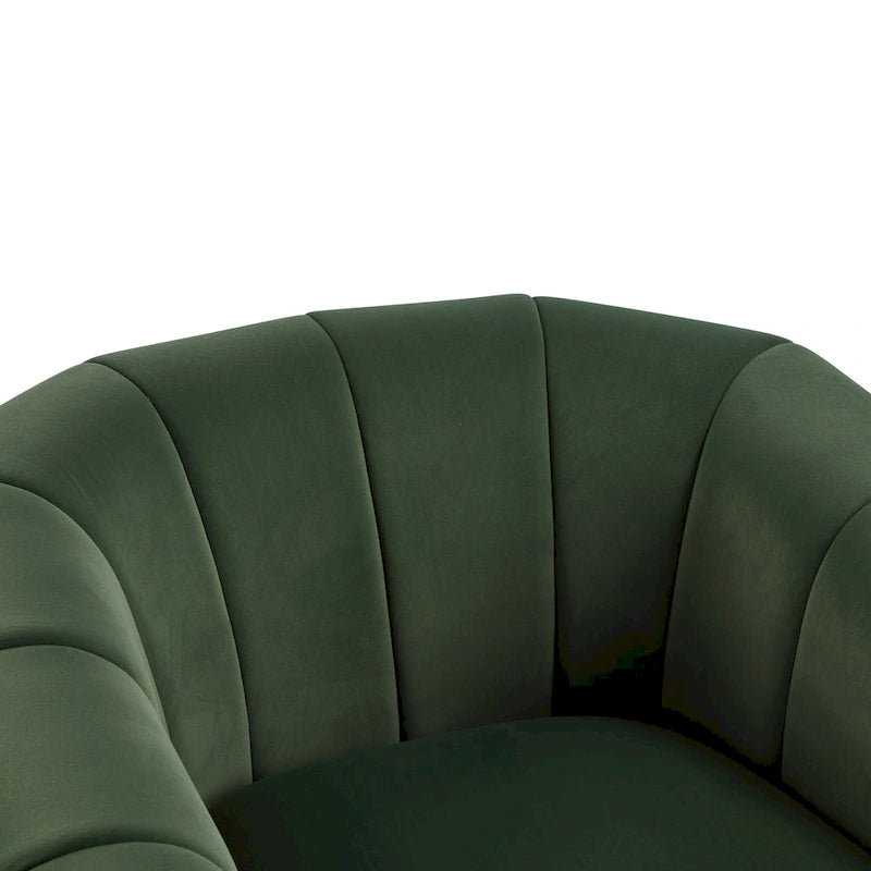 Monroe Indoor Modern Swivel Club Chair by Christopher Knight Home