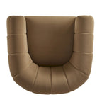 Monroe Indoor Modern Swivel Club Chair by Christopher Knight Home