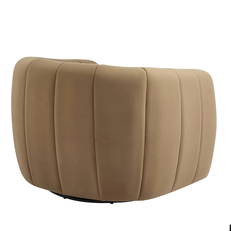 Monroe Indoor Modern Swivel Club Chair by Christopher Knight Home