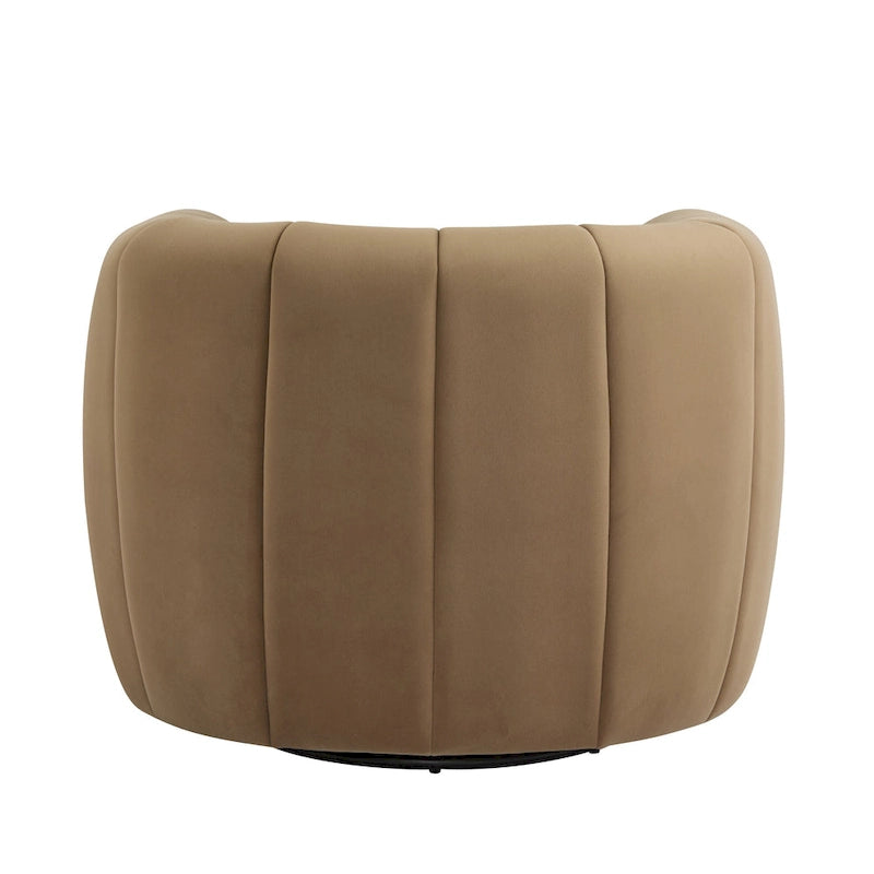 Monroe Indoor Modern Swivel Club Chair by Christopher Knight Home