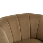 Monroe Indoor Modern Swivel Club Chair by Christopher Knight Home