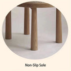 Make-upstoel met ronde rugleuning
