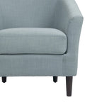 2 Set Modern Accent Chair Upholstered Barrel Chair
