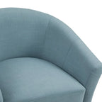 2 Set Modern Accent Chair Upholstered Barrel Chair