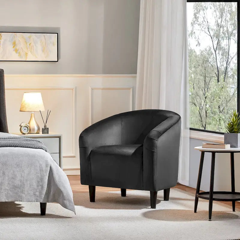 Yaheetech Club Chair Accent Arm Contemporary Style