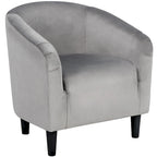 Yaheetech Club Chair Accent Arm Contemporary Style