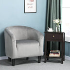 Yaheetech Club Chair Accent Arm Contemporary Style